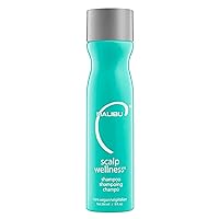 Malibu C Scalp Wellness Shampoo - Soothing + Moisturizing Dry Scalp Shampoo with Spearmint Oil - Non-Irritating, Invigorating Shampoo for Scalp