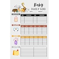 Baby daily log: Two-month feeding, diaper change and sleep tracker Baby daily log: Two-month feeding, diaper change and sleep tracker Paperback