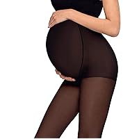 Conte Opaque Silky Touch Maternity Tights with Support Shorts, Mommy 40 Den