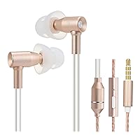 ERYUE Headset, FC31 Air Tube Anti-Radiation in-Ear Headphones 3.5mm Wired Music Headset Radiation Free Earphone Noise Reduction Line Control with Mic