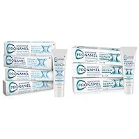 Sensodyne Pronamel Intensive Enamel Repair Toothpaste Bundle for Sensitive Teeth and Cavity Protection (3.4 Ounces x 4) + (3.4 Ounces x 3)