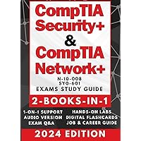 COMPTIA SECURITY+ & NETWORK+ STUDY GUIDE: The Ultimate 2-BOOKS-IN-1 Certification Pack with 1-ON-1 SUPPORT, AUDIO, HANDS-ON LABS, TESTS, REAL-WORLD SCENARIOS, TROUBLESHOOTING, CAREER GUIDANCE & MORE COMPTIA SECURITY+ & NETWORK+ STUDY GUIDE: The Ultimate 2-BOOKS-IN-1 Certification Pack with 1-ON-1 SUPPORT, AUDIO, HANDS-ON LABS, TESTS, REAL-WORLD SCENARIOS, TROUBLESHOOTING, CAREER GUIDANCE & MORE Paperback Kindle