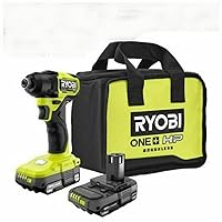 RYOBI ONE+ HP 18V Brushless Cordless Compact 1/4 in. Impact Driver Kit with (2) 1.5 Ah Batteries, Charger and Bag PSBID01K RYOBI ONE+ HP 18V Brushless Cordless Compact 1/4 in. Impact Driver Kit with (2) 1.5 Ah Batteries, Charger and Bag PSBID01K