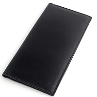 Men's Leather Wallet, Business Fashion Wallet, Simple Long-Style Scalp, 2 fold Teenager Leisure Card Bag