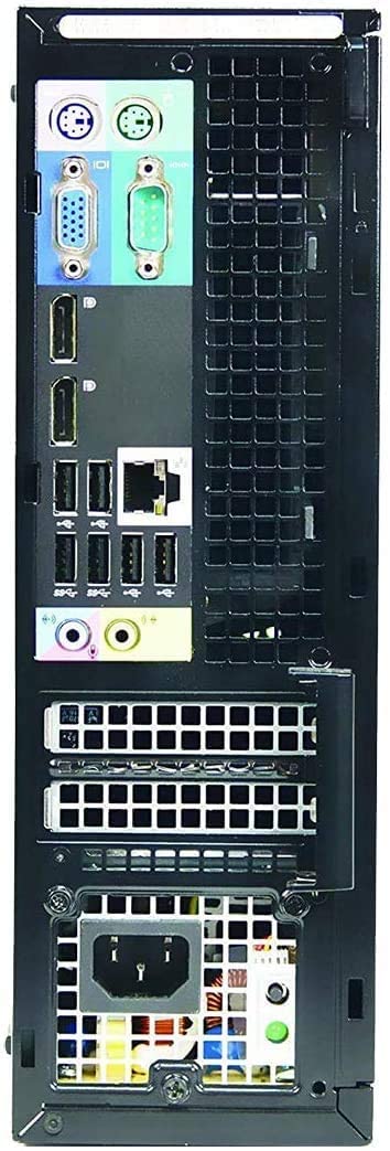 Dell Optiplex 7010 PC with 2 x 24 FHD Monitors, AC600Mbps WiFi, Wireless Keyboard and ,GEl pad, i7, 16GB , 1TB SSD Storage, Windows 10 (Renewed)