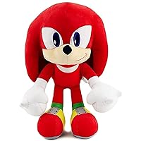 Moptrek hes Sonic 2 Plush Toy The Hedgehog Movie Sonic Plush Toys Knuckles Shadow Tails Plush Doll Toys Gifts for Boys and Girls (Knuckles)