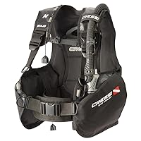 Cressi Scuba Diving Jacket BCD Designed for Intense Use - High-Lift Capacity, Nylon 500D, Large Pockets - Solid: Designed in Italy