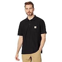 Carhartt Men's Loose Fit Midweight Short-Sleeve Pocket Polo