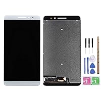 LCD Display + Outer Glass Touch Screen Digitizer Full Assembly Replacement for Lenovo PB1-770 PB1-770N PB1-770M/Phab Plus/6.8 inch White