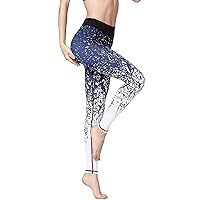 AONTUS Leggings for Women Printed High Waist Ultra Soft Yoga Pants Comfy Workout Fashion Leggings