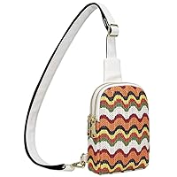 INICAT Small Sling Bag Fanny Packs Crossbody Bags Gifts for Women Men