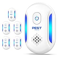 2024 Upgraded Ultrasonic Pest Repeller, Indoor Pest Repellent 2 Packs, Electronic Plug in Pest Control for Roach, Ant, Rodent, Mouse, Bugs, Mosquito, Spider Repellent for House, Garage, Warehouse