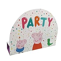 (PKT) Child Peppa Pig Invites & Envelopes (8 pk) - Dinosaur