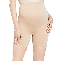 Motherhood Maternity Women's Shapewear Underwear Mid Thigh Over the Belly Seamless Support Shaper Panty