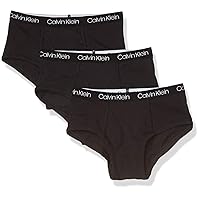 Calvin Klein Boys' Little Modern Cotton Assorted Briefs Underwear 3 Pack