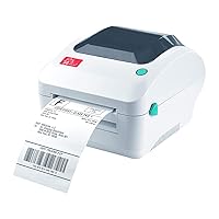 2054A Shipping Label Printer for Windows Mac Chromebook Android, Supports Amazon Ebay Paypal Etsy Shopify ShipStation Stamps UPS USPS FedEx DHL, Roll & Fanfold 4x6 Direct Thermal Label
