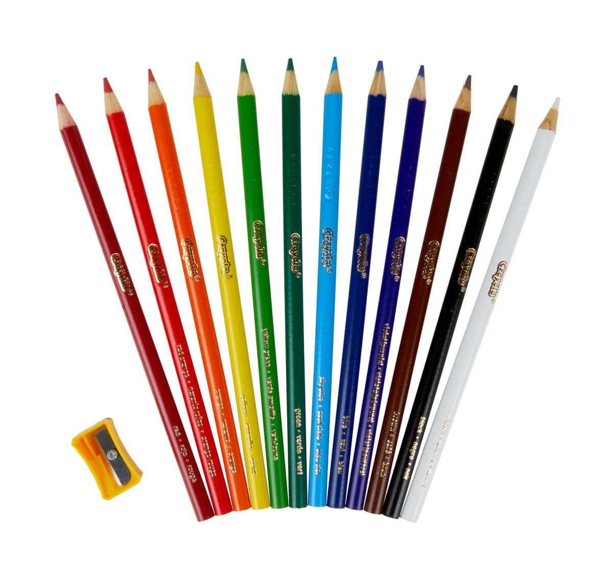 Crayola Colored Pencils Classpack (240 Ct), Bulk Classroom Supplies, Colored Pencils for School, 12 Assorted Colors, Nontoxic