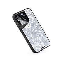 Mous - Protective Case for iPhone 14 Pro - White Acetate - Limitless 5.0 - Fully MagSafe Compatible - iPhone 14 Pro Case Shockproof