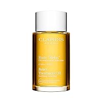 CLARINS Relax Body Treatment Oil | Relaxes, Moisturizes and Soothes Aching Muscles | Relieves Stress and Fatigue | Nourished & Comfortable Skin After The First Use* | Natural 100% Plant Extracts