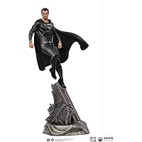 Iron Studios Statue Superman Black Suit - Justice League - Art Scale 1/10