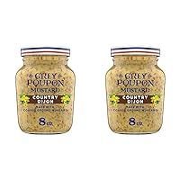Grey Poupon Country Dijon Mustard (8 oz Jar) (Pack of 2)