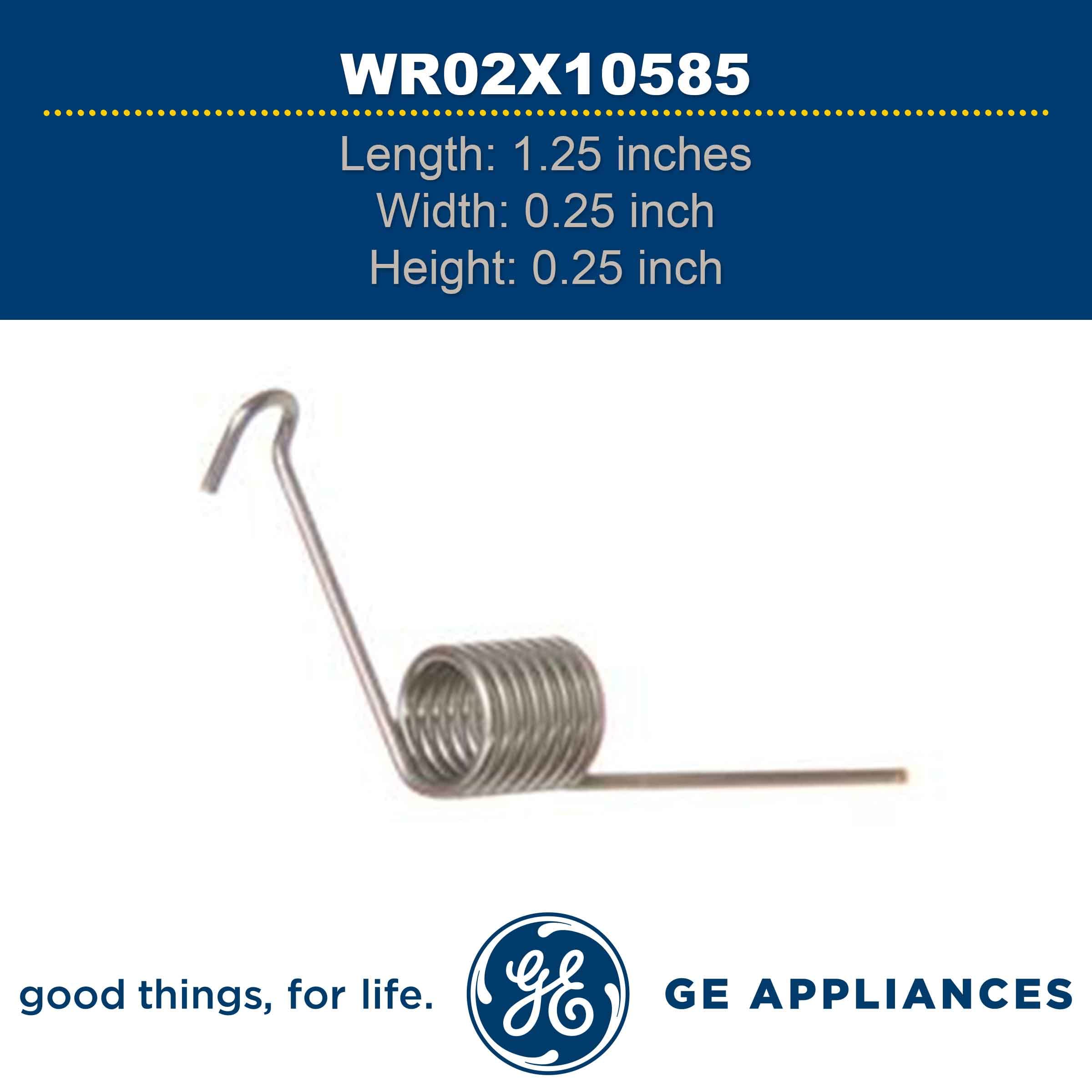 GE WR02X10585 Door Recess Spring