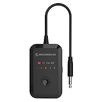 Scosche FMT7-SP1 Tune-Tone FM Stereo Transmitter with Built-in 3.5mm AUX Cable, Small