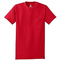 Hanes - Tagless Short Sleeve Pocket T-Shirt - 5590