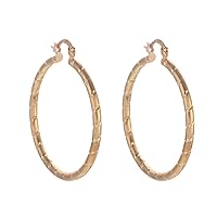 Earrings For Women 40mm Round Hoop Earrings Wedding Wholesale Jewelry