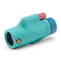 Nocs Provisions Zoom Tube 8x32 Monocular, 8X Magnification Telescope, Bak4 Prism, Wide Field of View for Bird Watching, Backpacking & Wildlife Viewing - Tahitian Blue
