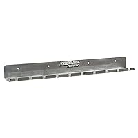 Extreme Max 5001.6059 Pneumatic Air Tool Rack Holder for Enclosed Race Trailer Shop Garage Storage, Silver