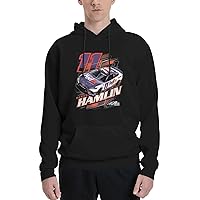 Denny Hamlin 11 Men's Pullover Hoodie Sweatshirt T-Shirt Hooded Sportswear Tracksuit Long Sleeve Casual with Pocket