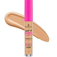 essence | Keep Me Covered Concealer (60 | Light Medium)| Lightweight, Non-Comedogenic, Buildable Coverage | Vegan, Cruelty Free & Paraben Free
