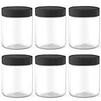 Juvale Slime Containers with Lids - 8 Pack Clear Plastic Jars for Kids DIY  Crafts (12 oz)