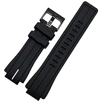 For Timex WATCHT2N720 T2N721 TW2T76300 rubber watchband 24 * 16mm Waterproof silicone sports strap with screws