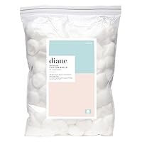 Diane 100% Cotton Balls, DEE051, 100 Count (Pack of 1)