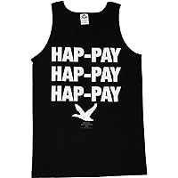 Changes Men's Duck Dynasty Hap-Pay Tank Top, Black