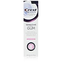 Crest Pro-Health Sensitive and Gum All Day ProtectionToothpaste 4.8 oz- Anticavity, Antibacterial Flouride Toothpaste, Clinically Proven, Sensitivity Toothpaste