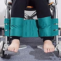 Wheelchair Footrest Leg Restraint Strap Wheelchair Seat Belt Medical Safety Transport Foot Support Belt for Elderly & Seniors, Handicap Accessory