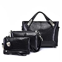 Handbag for Women Fashion Shoulder Bags Tote Crossbody Satchel Purse 3 Pieces Set