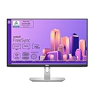 Dell S2421H 24 Inch Full HD 1080p Monitor, IPS Ultra-Thin Bezel, 2 x HDMI Ports, Built-in Speakers, Silver