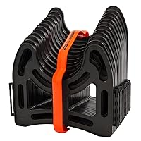 Camco Sidewinder 10-Ft Camper / RV Sewer Hose Support - Flexible Telescoping Design for Avoiding Obstacles & Deep Cradles Secure RV Sewer Hose - Out-of-the-Box Ready & Folds for RV Storage (43031)