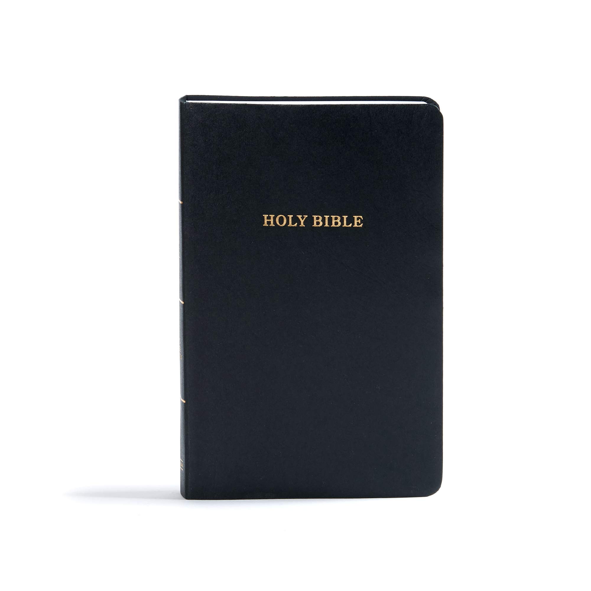 KJV Gift and Award Bible, Black Imitation Leather, Red Letter, Pure Cambridge Text, Presentation Page, Easy-to-Read Bible MCM Type