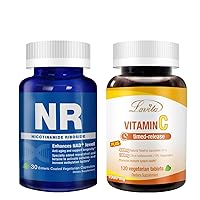 NR & Vitamin C Nutrients Bundle. Dietary Supplement Supports Better Nutrition & Overall Well-Being