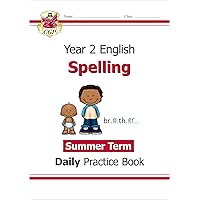 New KS1 Spelling Daily Practice Book: Year 2 - Summer Term (CGP KS1 English) New KS1 Spelling Daily Practice Book: Year 2 - Summer Term (CGP KS1 English) Paperback