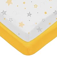 American Baby Company 2 Pack Fitted Pack N Play Playard Sheet 27