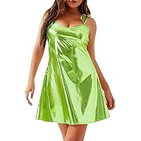 Womens Glitter Sequin Dress Slim Fit Wrap Hip Dress Party Dresses Night Out Club Dresses