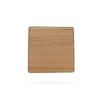 Unfinished Unpainted Wooden Square Shape Plaque DIY Unpainted Craft 6 Inches