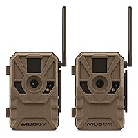 Muddy Manifest 2.0 Cellular Trail/Game Camera, 16MP, 2 Pack AT&T