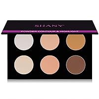 SHANY Powder Contour & Highlighter Sculpting Palette - Layer 3 - Refill for the 6 Layer Mini Masterpiece Collection Makeup Set